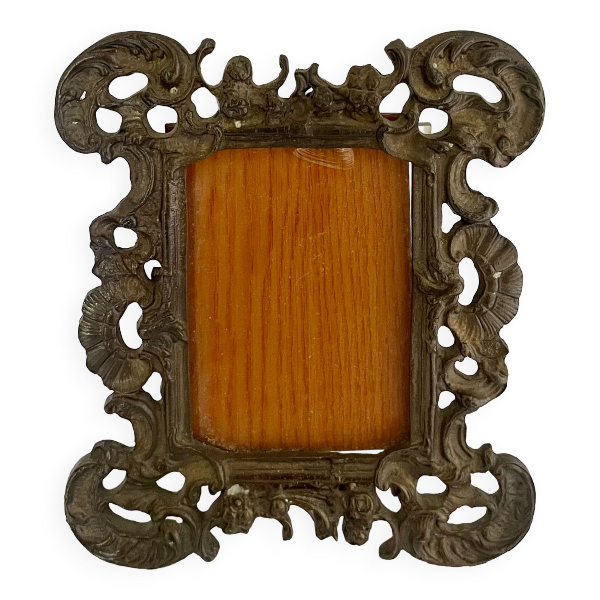 Old bronze frame nineteenth