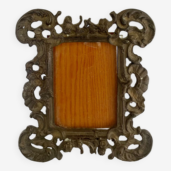 Old bronze frame nineteenth