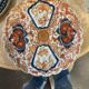 Plat rond en porcelaine Imari