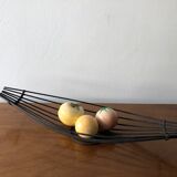 Vintage metal fruit basket