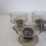Coupes en verre fumée mobil