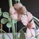 Ancien lustre fleuri italien