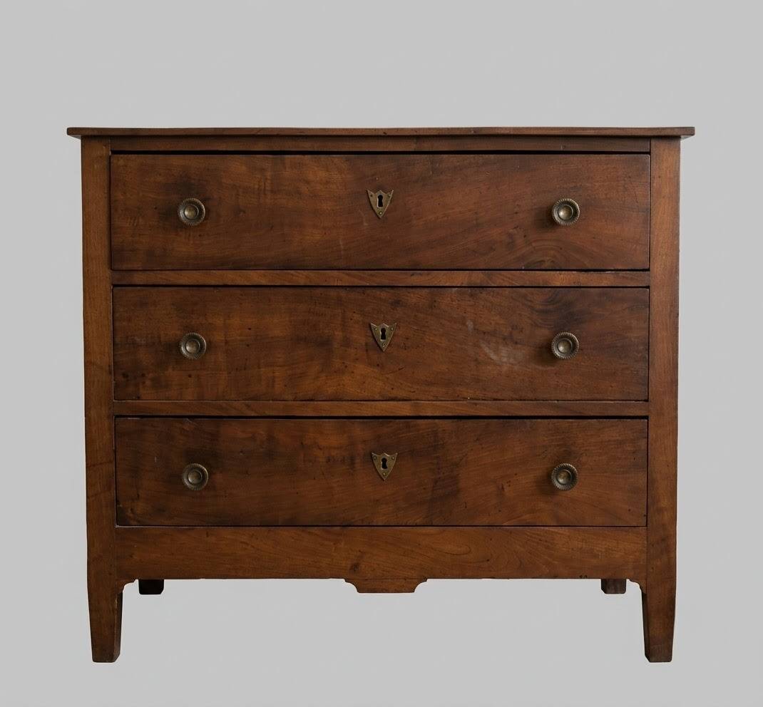 Commode 18e Noyer massif