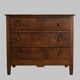 Commode 18e Noyer massif