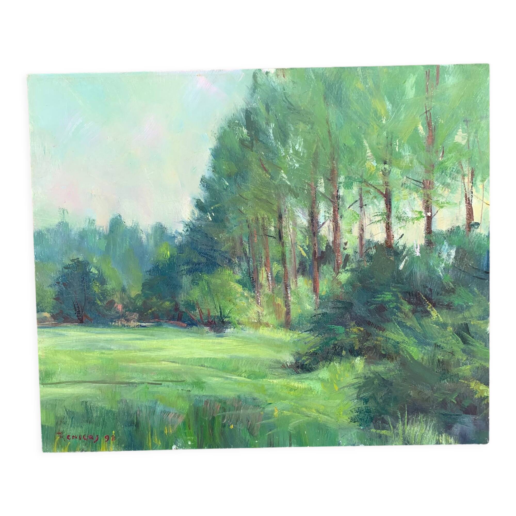 Landscape painting by Tony Reniers