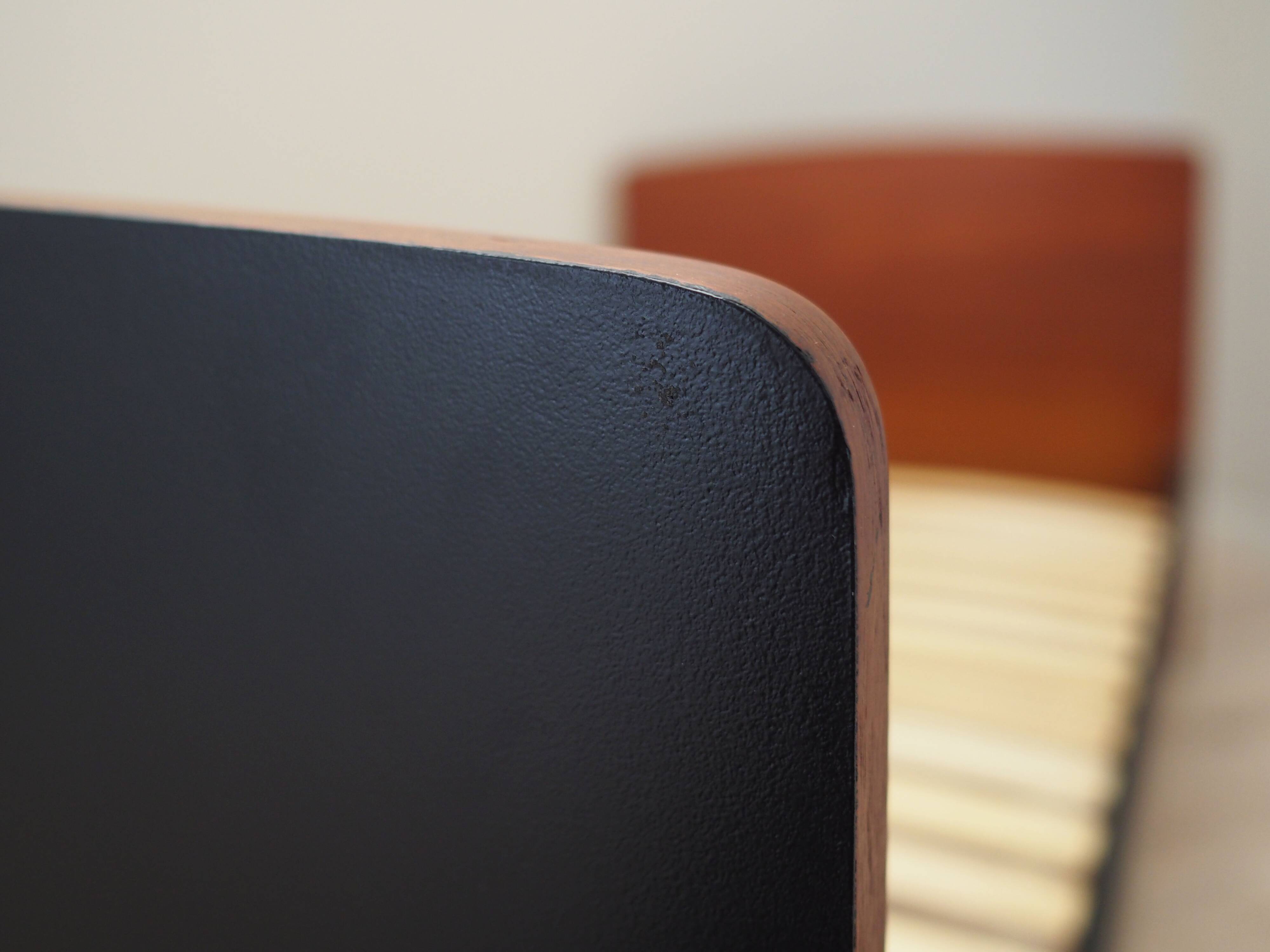 Teak bed, Danish design, 1970s, production: Denmark