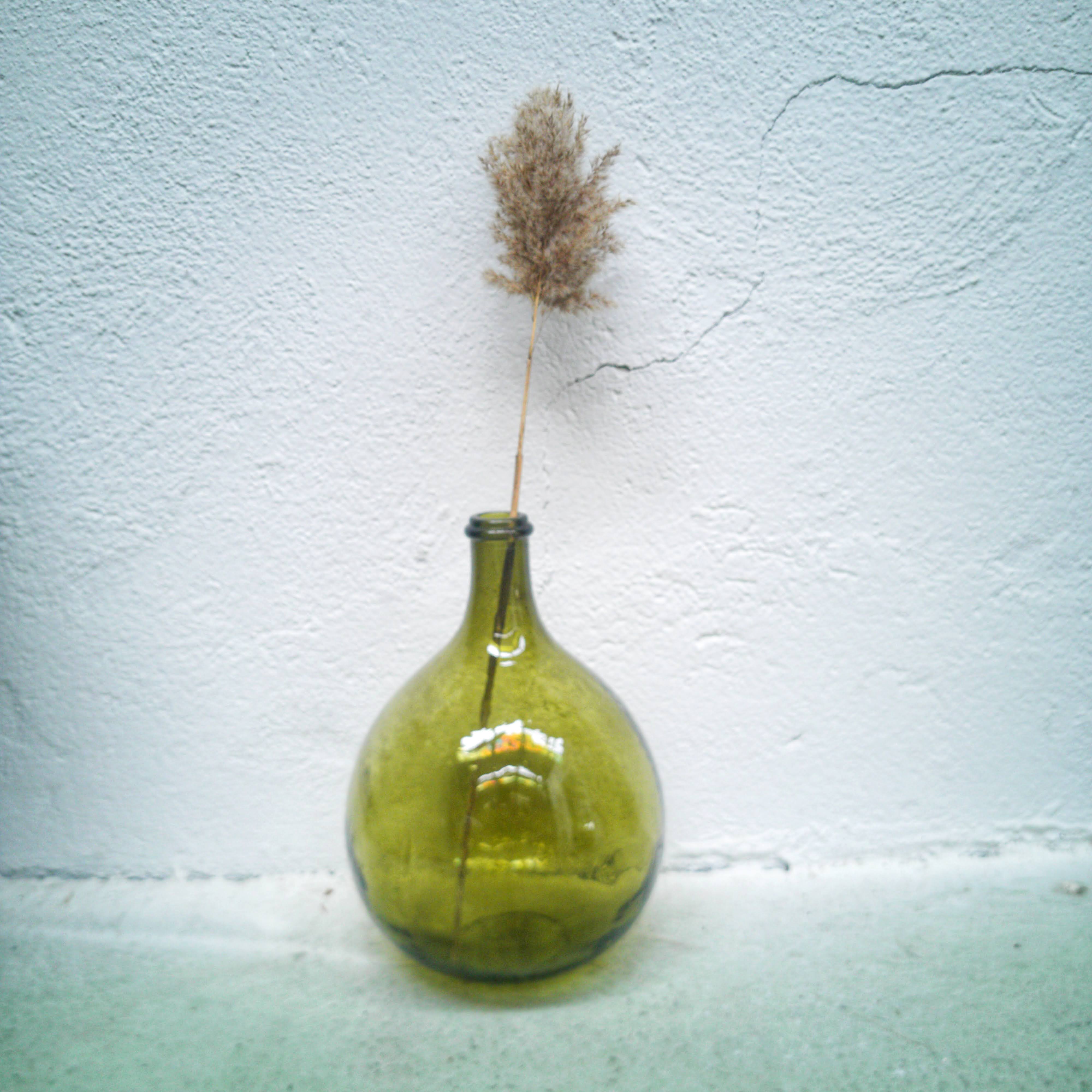 Green 6 liters demijohn