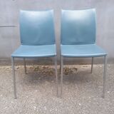 Pair of Zanotta chairs, Lia model