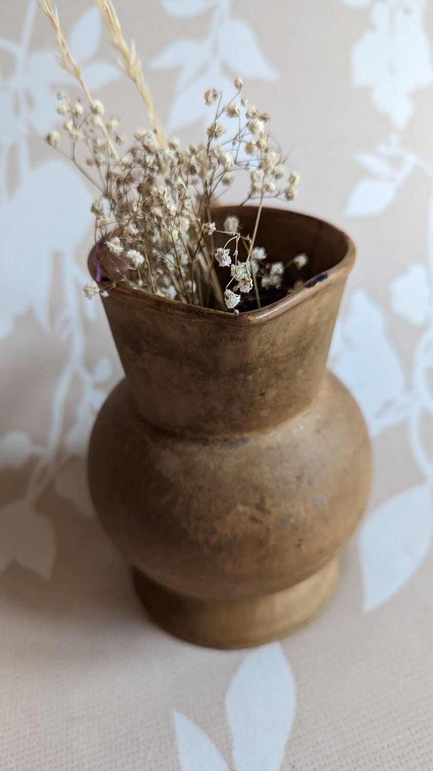 Vintage stoneware pitcher