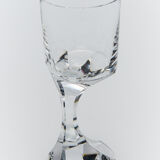 6 Baccarat wine glasses from the rare Narcisse model, 1971