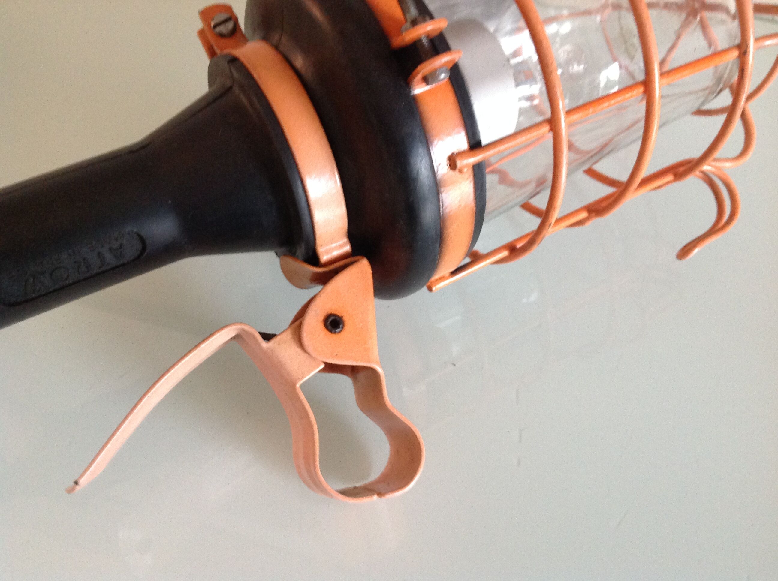 Orange Atrow Workshop Walkman with Duralex Industrial Style Glass