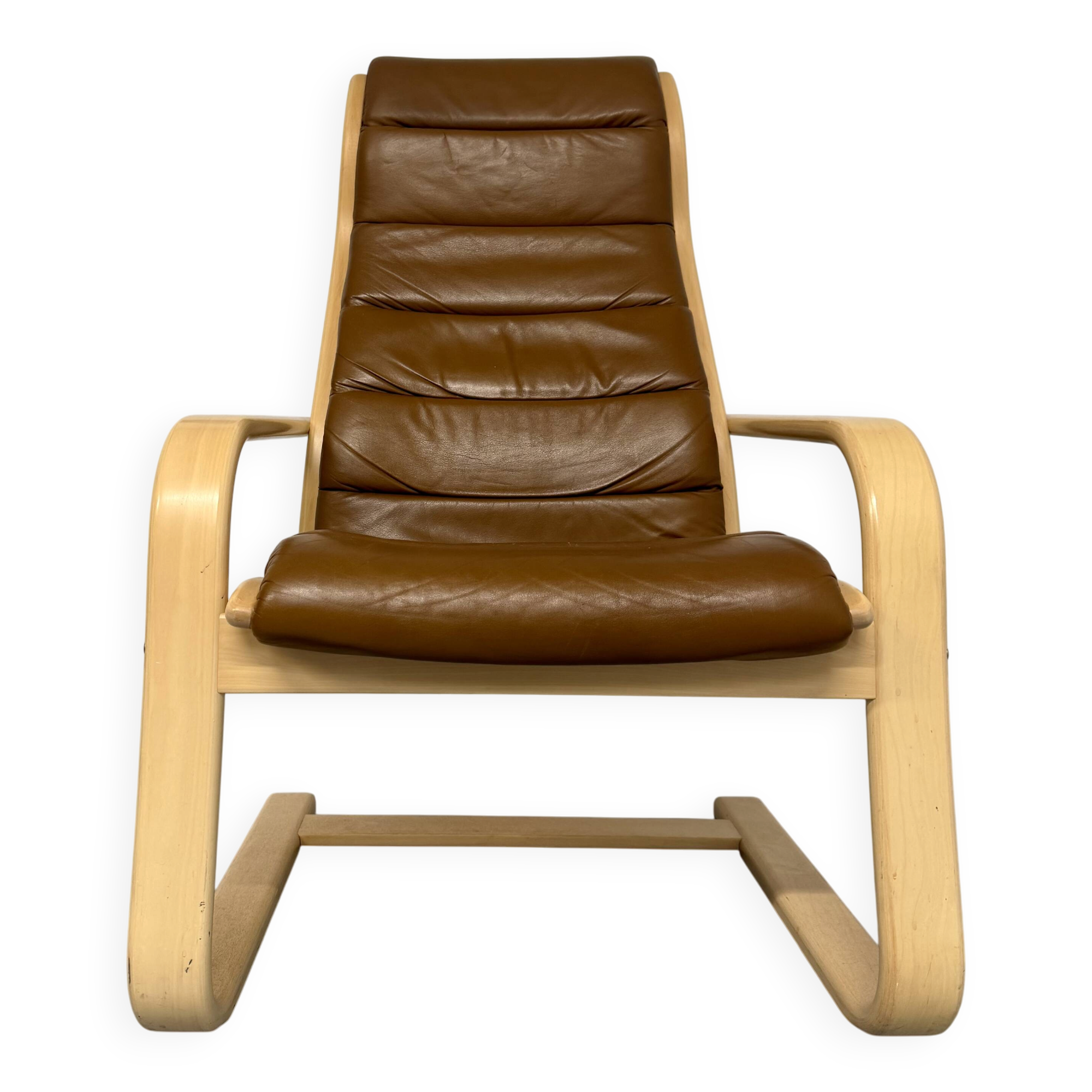 Vintage Swedish lounge chair designed by Yngve Ekström from the 1970s.
