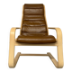 Vintage Swedish lounge chair designed by Yngve Ekström from the 1970s.