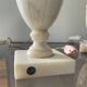 Pair of marble lamp bases from the 1950s.
