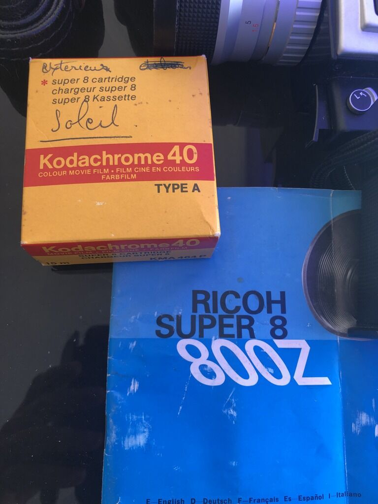 Vintage Ricoh Super 8 Camera