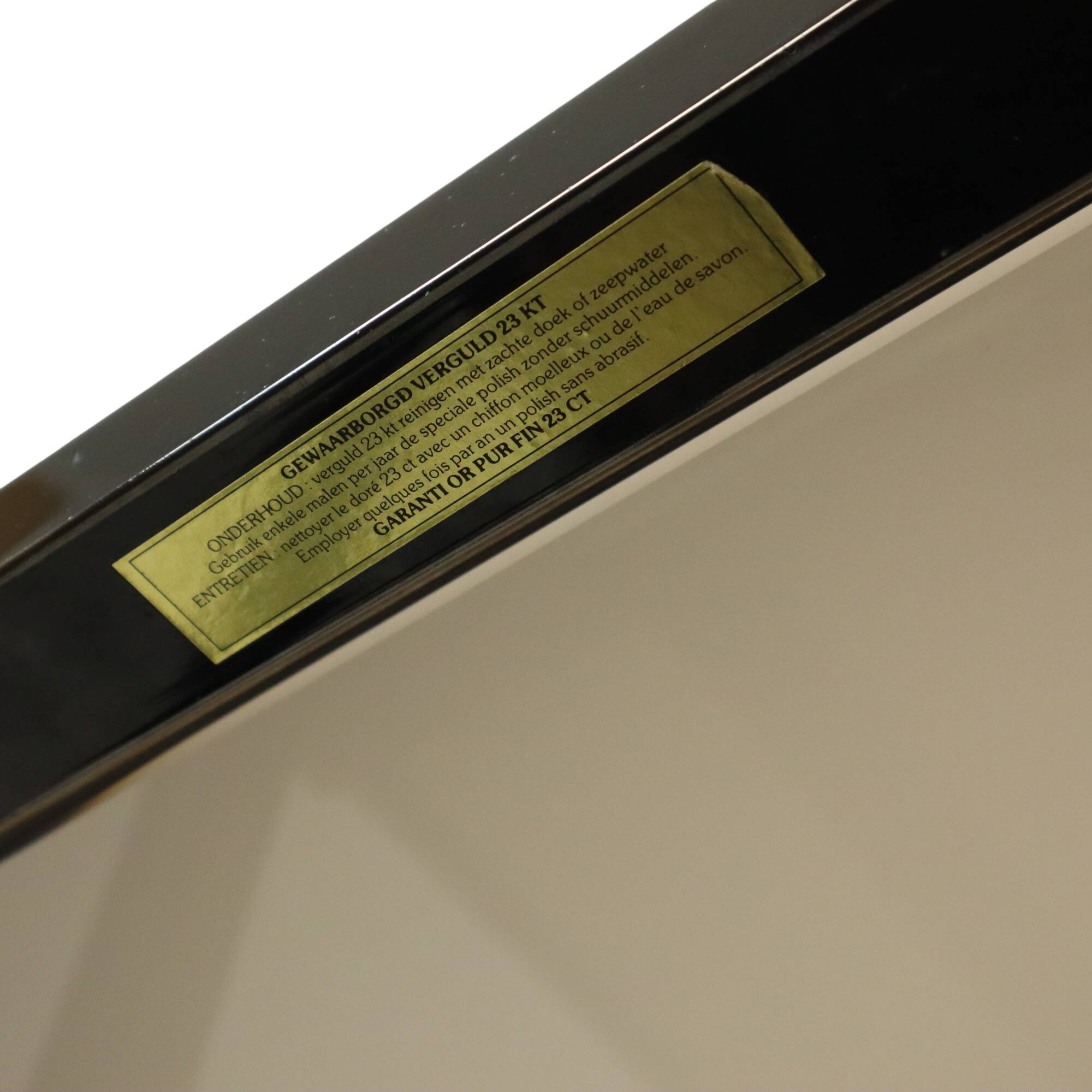 Belgo Chrom by Roger Van Hevel Design Bar Trolley 23kt Gold