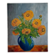 Huile sur toile nature morte