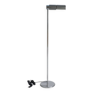 Haloprofil 878HR floor lamp by Viktor Frauenknecht for Swiss Lamps in silver