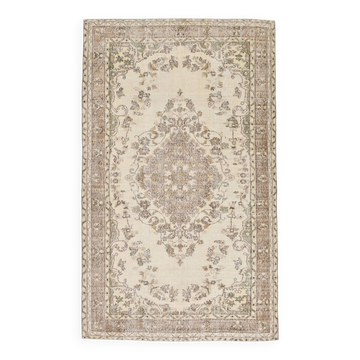 6x9 Vintage Large Bohemian Rug, 1970s Vintage Rug, 173x282 Cm