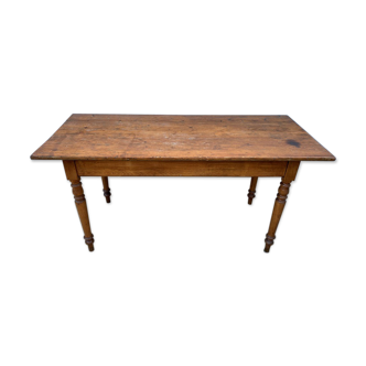 Farm table in wooden desk 160x68cm