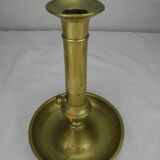 ancien chandelier bougeoir laiton déco vintage brass candlestick