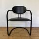 4 Effezeta chairs Italy tubular mid century vintage design 1980
