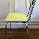 Yellow formica chair