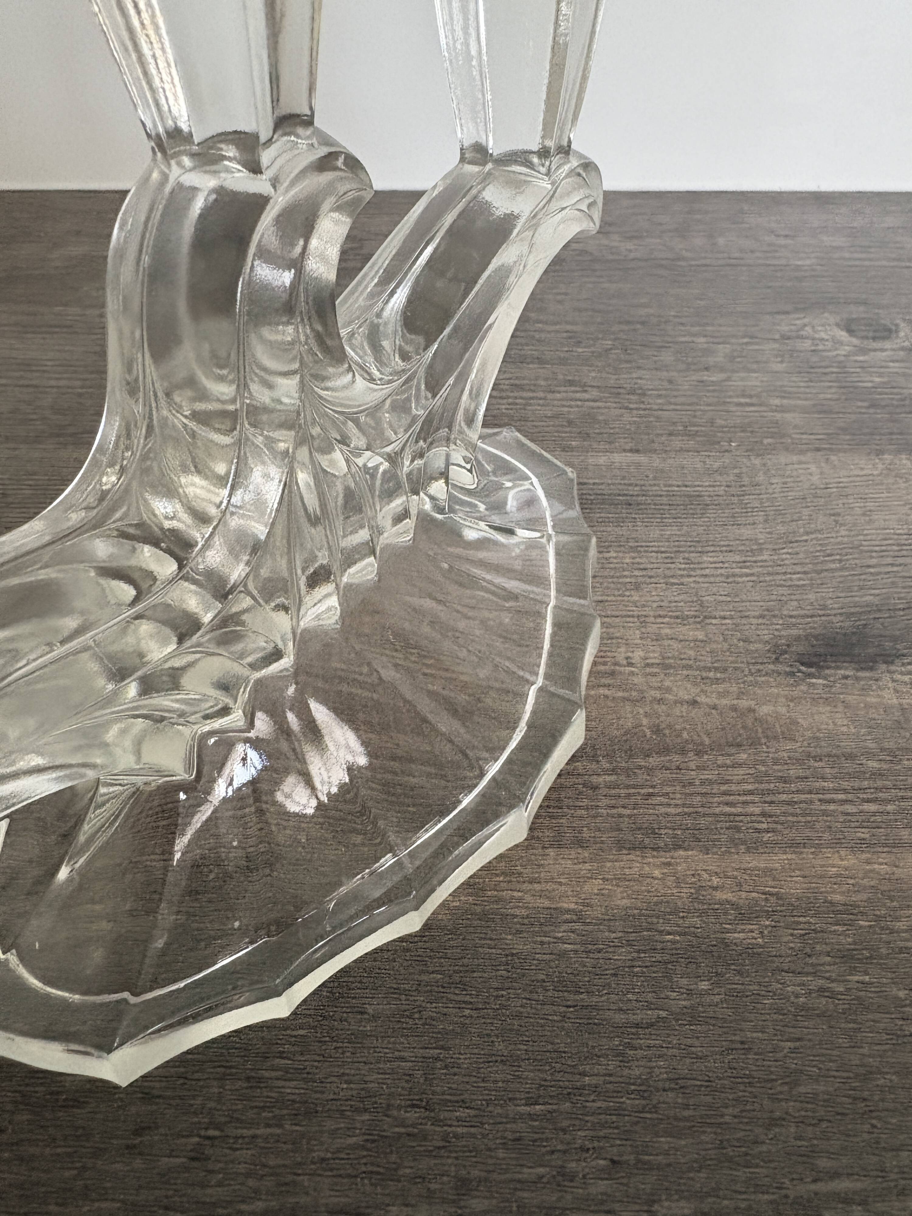 Art Deco candle holder