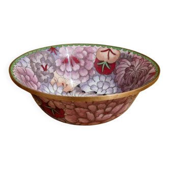 Chinese cloisonné pocket vase Floral pattern