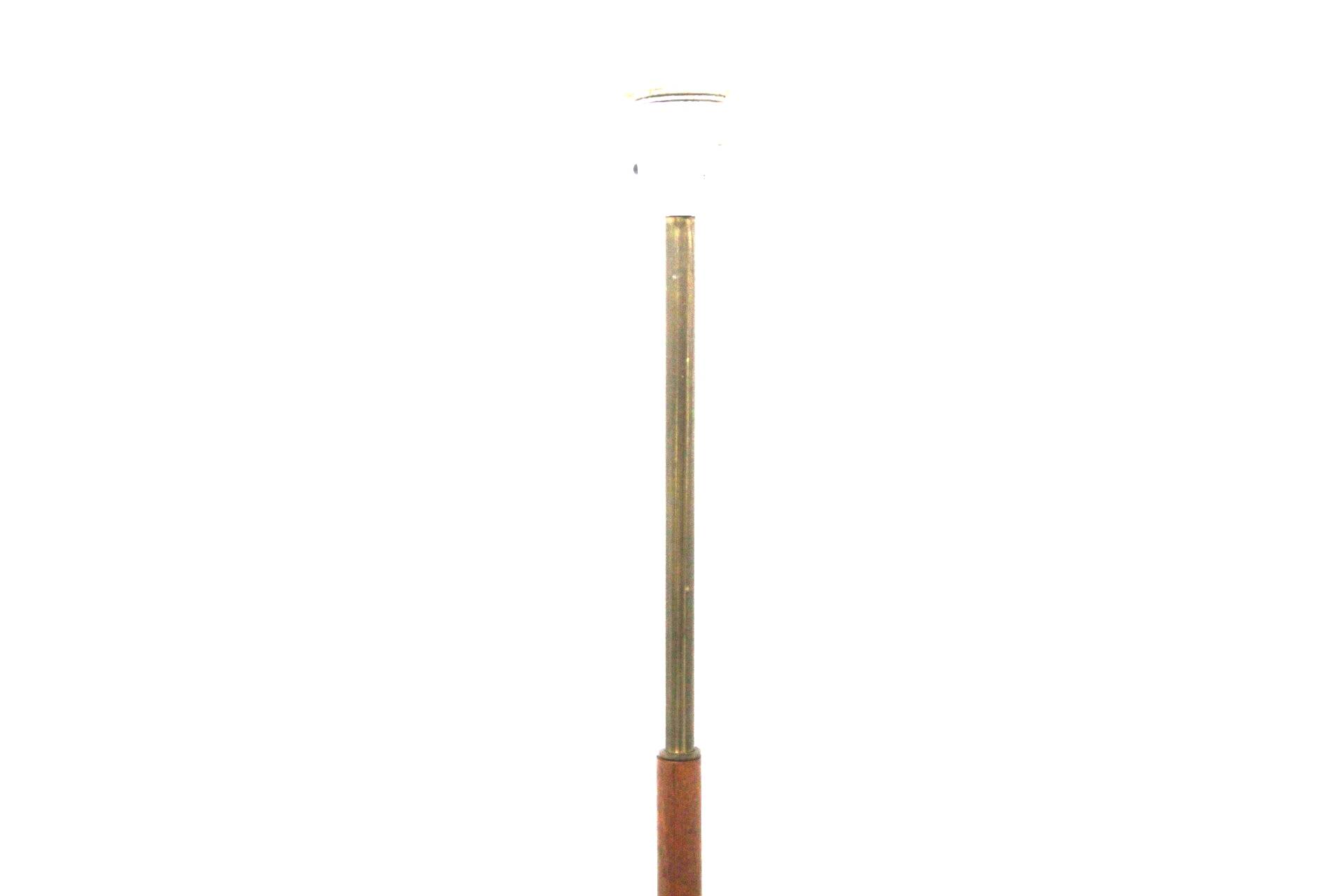Scandinavian teak and metal floor lamp, Sweden, 1960