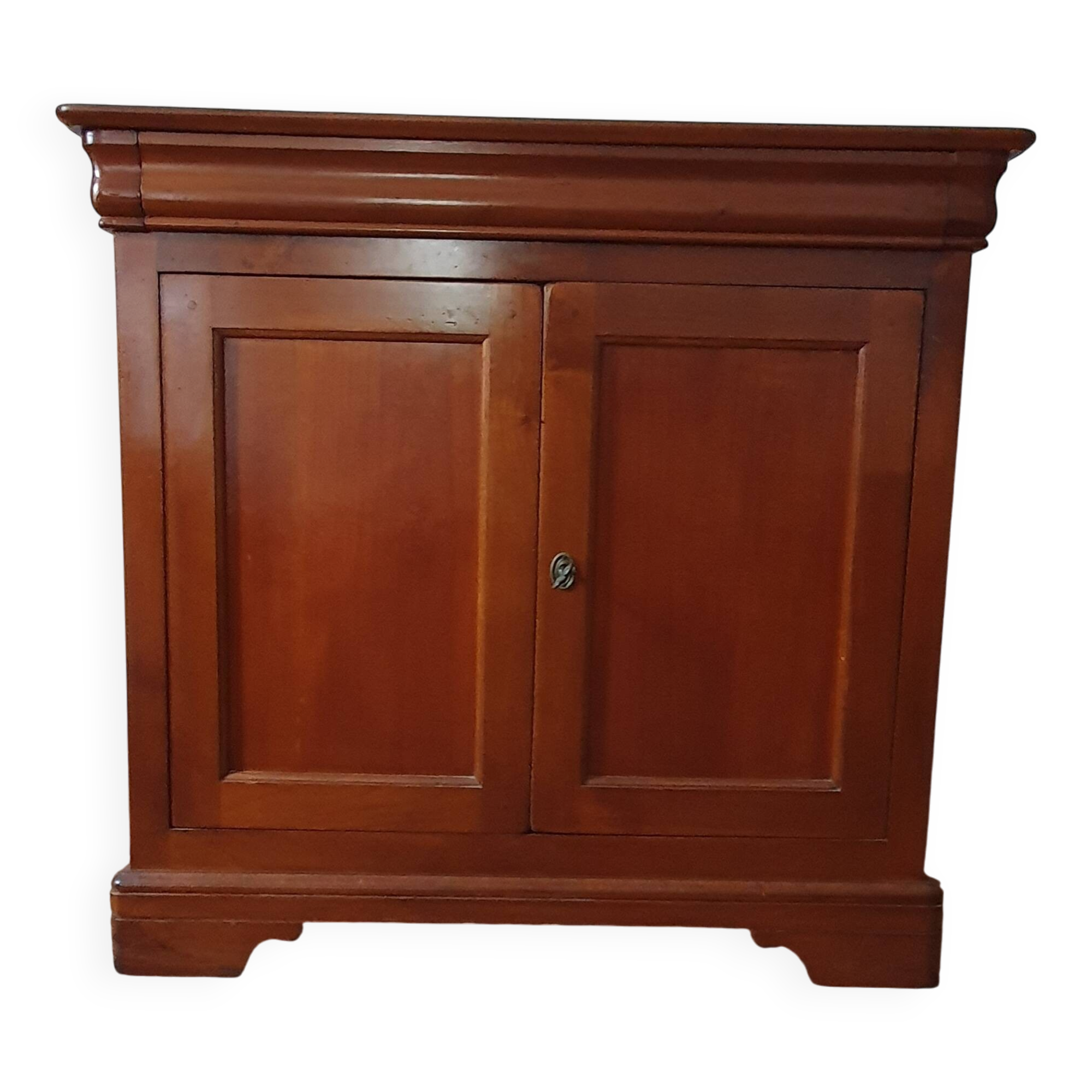 Small cherry wood piece of furniture