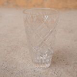 Vintage vase in cut crystal