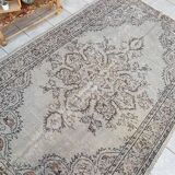 Vintage Turkish Grey Rug sku420