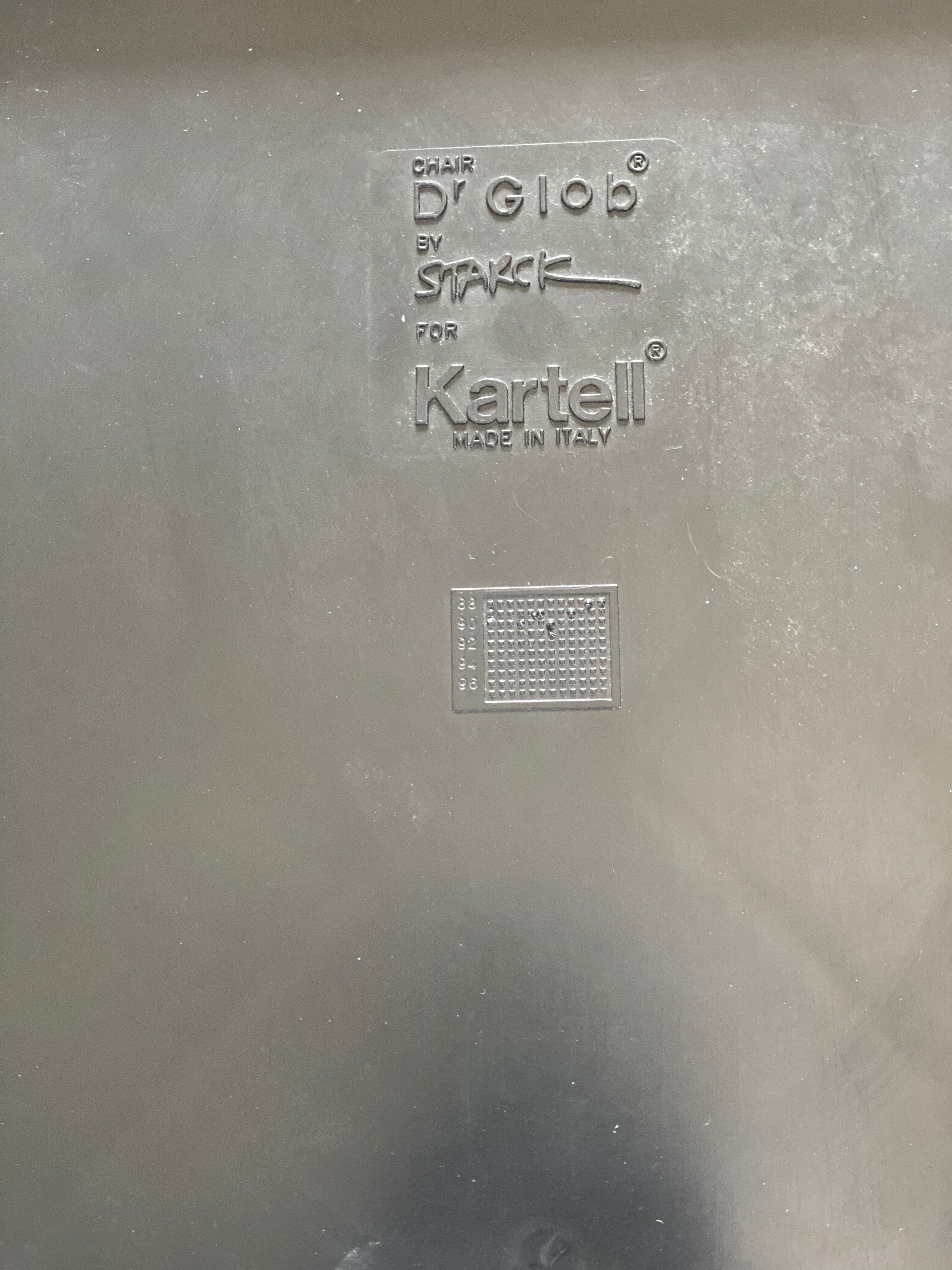 Trio of Philippe Starck Dr. Glob Chairs