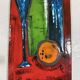 Ceramic wall decoration bottles Germany