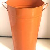Orange zinc jar