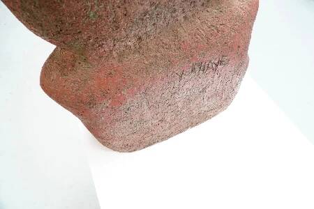 Yves Rhayé, XL Biomorphic Terracotta Sculpture