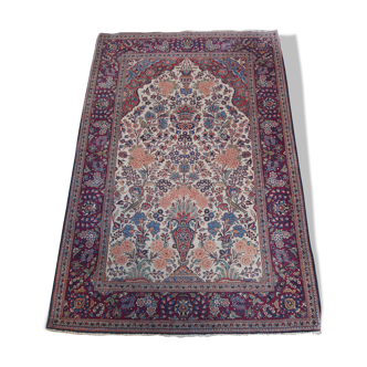 Tapis d'orient persan fait main keshan  203 X 134 cm