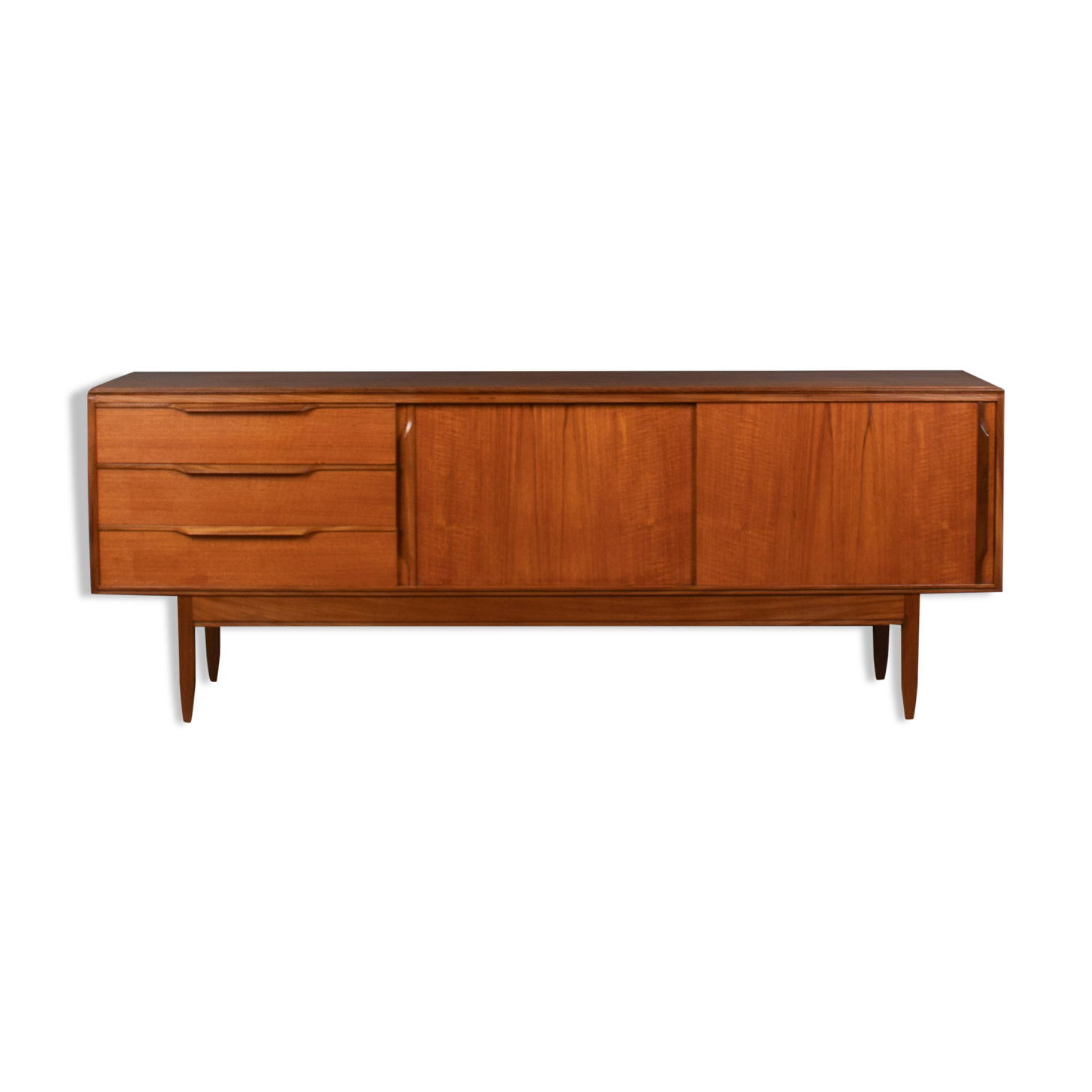 Restored Teak Retro 1960s White & Newton Mid Century 1960s Sideboard