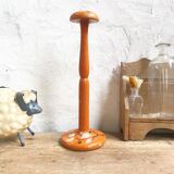 Painted wooden hat door