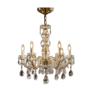 Lustre suspension pampilles