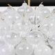 Glass chandelier Tulipan by Kalmar, Austria, 1960s