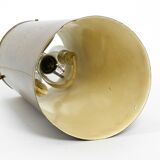 Large Mid Century Modern copper pendant lamp with 4 sockets