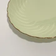 Dessert plates in porcelain