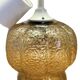 Vintage glass pendant light 1960