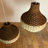 Pair of vintage pendant lights