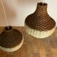 Paire de suspensions vintage