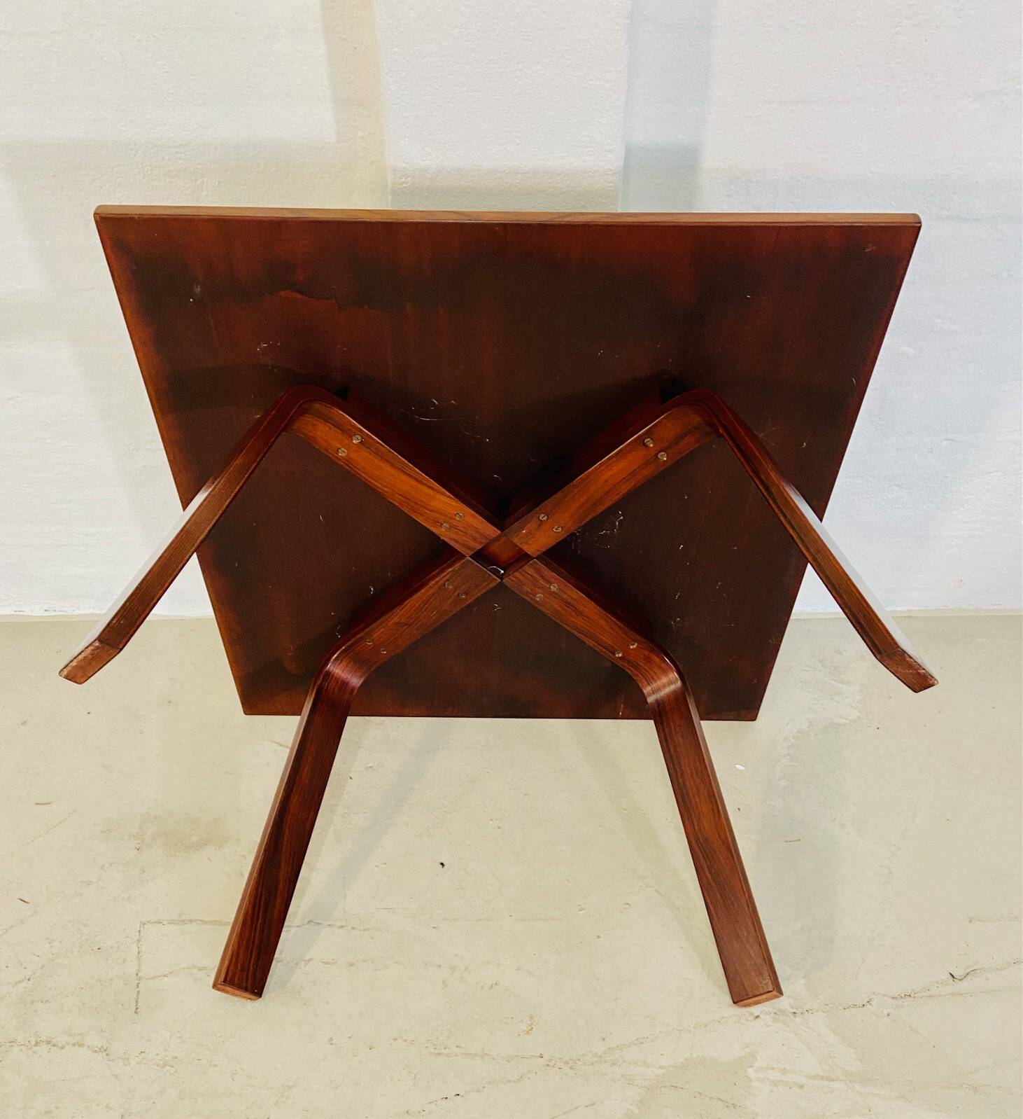 Vintage Danish mid-century rosewood coffee table