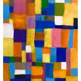 Abstract Yellow Painting