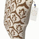 Ottoman cushion cover style ivory / olive ikat - 50 x 50